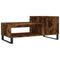 vidaXL Coffee Table Smoked Oak 100x50x45 cm Engineered Wood