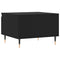 vidaXL Coffee Tables 2 pcs Black 50x46x35 cm Engineered Wood