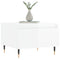 vidaXL Coffee Tables 2 pcs High Gloss White 50x46x35 cm Engineered Wood