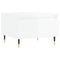 vidaXL Coffee Tables 2 pcs High Gloss White 50x46x35 cm Engineered Wood