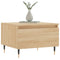 vidaXL Coffee Tables 2 pcs Sonoma Oak 50x46x35 cm Engineered Wood