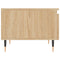 vidaXL Coffee Tables 2 pcs Sonoma Oak 50x46x35 cm Engineered Wood