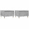 vidaXL Coffee Tables 2 pcs Concrete Grey 50x46x35 cm Engineered Wood