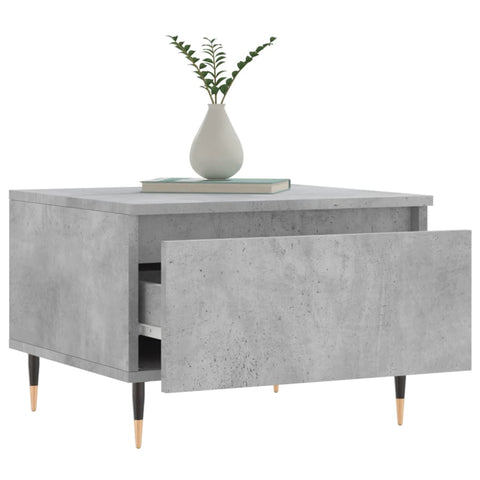 vidaXL Coffee Tables 2 pcs Concrete Grey 50x46x35 cm Engineered Wood