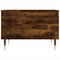 vidaXL Coffee Tables 2 pcs Smoked Oak 50x46x35 cm Engineered Wood