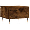 vidaXL Coffee Tables 2 pcs Smoked Oak 50x46x35 cm Engineered Wood