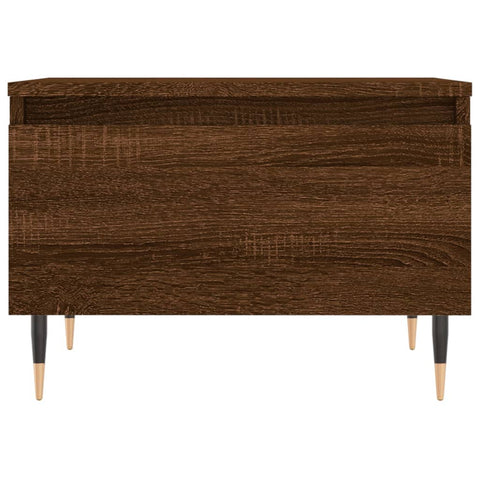 vidaXL Coffee Tables 2 pcs Brown Oak 50x46x35 cm Engineered Wood