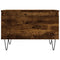 vidaXL Coffee Tables 2 pcs Smoked Oak 50x46x35 cm Engineered Wood