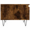 vidaXL Coffee Tables 2 pcs Smoked Oak 50x46x35 cm Engineered Wood
