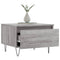 vidaXL Coffee Tables 2 pcs Grey Sonoma 50x46x35 cm Engineered Wood