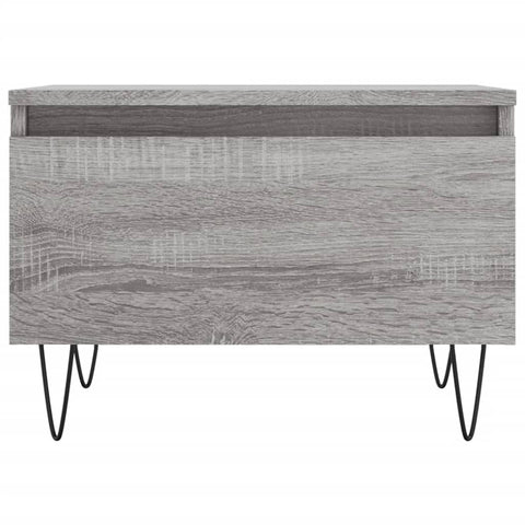 vidaXL Coffee Tables 2 pcs Grey Sonoma 50x46x35 cm Engineered Wood