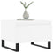 vidaXL Coffee Tables 2 pcs White 50x46x35 cm Engineered Wood