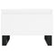 vidaXL Coffee Tables 2 pcs White 50x46x35 cm Engineered Wood