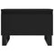 vidaXL Coffee Tables 2 pcs Black 50x46x35 cm Engineered Wood