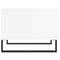 vidaXL Coffee Tables 2 pcs High Gloss White 50x46x35 cm Engineered Wood