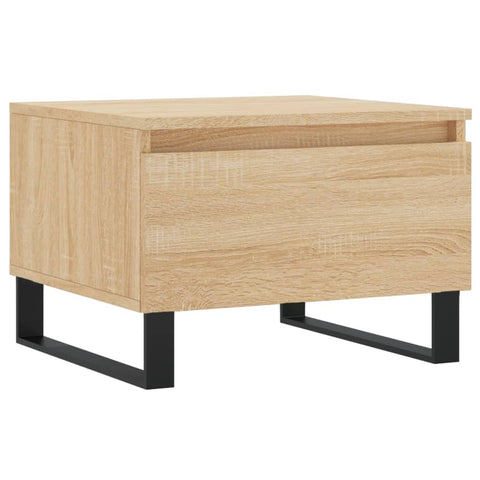 vidaXL Coffee Tables 2 pcs Sonoma Oak 50x46x35 cm Engineered Wood
