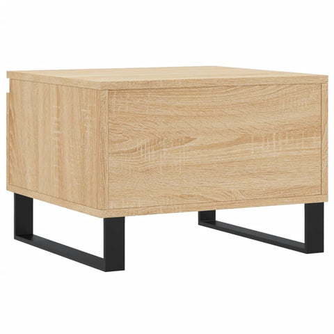 vidaXL Coffee Tables 2 pcs Sonoma Oak 50x46x35 cm Engineered Wood