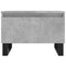 vidaXL Coffee Tables 2 pcs Concrete Grey 50x46x35 cm Engineered Wood