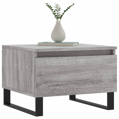 vidaXL Coffee Tables 2 pcs Grey Sonoma 50x46x35 cm Engineered Wood