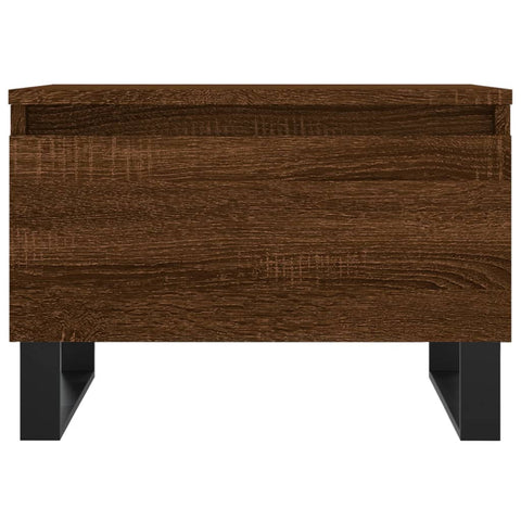 vidaXL Coffee Tables 2 pcs Brown Oak 50x46x35 cm Engineered Wood