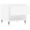 vidaXL Coffee Table White 50x46x50 cm Engineered Wood