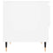 vidaXL Coffee Table White 50x46x50 cm Engineered Wood