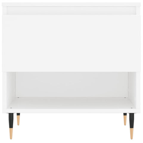 vidaXL Coffee Tables 2 pcs White 50x46x50 cm Engineered Wood