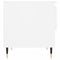 vidaXL Coffee Tables 2 pcs White 50x46x50 cm Engineered Wood