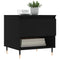 vidaXL Coffee Table Black 50x46x50 cm Engineered Wood