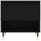vidaXL Coffee Table Black 50x46x50 cm Engineered Wood