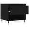 vidaXL Coffee Table Black 50x46x50 cm Engineered Wood