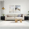 vidaXL Coffee Tables 2 pcs Black 50x46x50 cm Engineered Wood