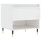 vidaXL Coffee Table High Gloss White 50x46x50 cm Engineered Wood