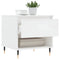 vidaXL Coffee Table High Gloss White 50x46x50 cm Engineered Wood