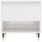 vidaXL Coffee Table High Gloss White 50x46x50 cm Engineered Wood