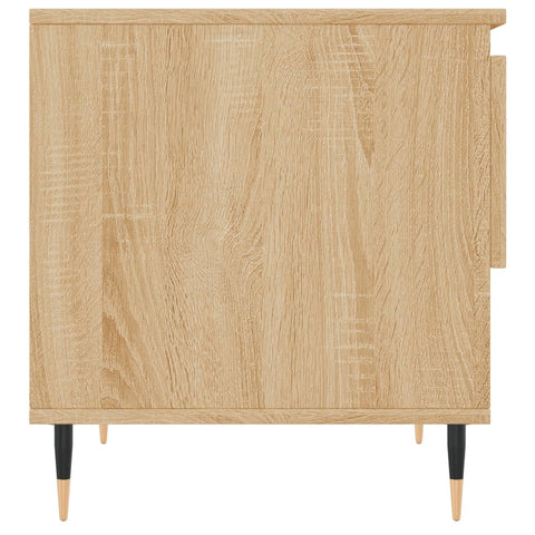 vidaXL Coffee Tables 2 pcs Sonoma Oak 50x46x50 cm Engineered Wood