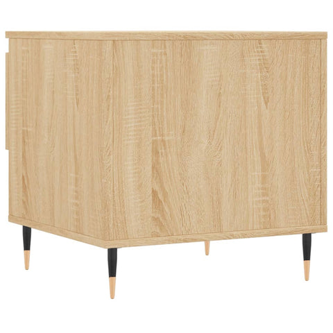 vidaXL Coffee Tables 2 pcs Sonoma Oak 50x46x50 cm Engineered Wood