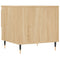 vidaXL Coffee Tables 2 pcs Sonoma Oak 50x46x50 cm Engineered Wood