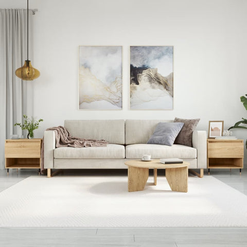 vidaXL Coffee Tables 2 pcs Sonoma Oak 50x46x50 cm Engineered Wood