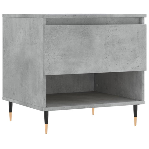 vidaXL Coffee Table Concrete Grey 50x46x50 cm Engineered Wood