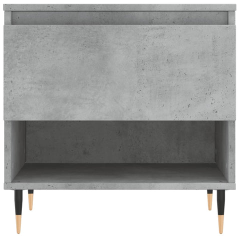 vidaXL Coffee Table Concrete Grey 50x46x50 cm Engineered Wood