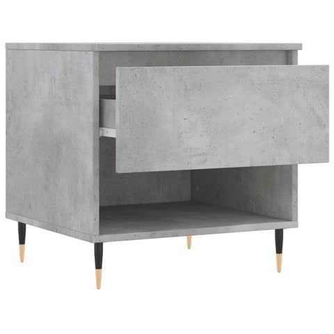 vidaXL Coffee Table Concrete Grey 50x46x50 cm Engineered Wood