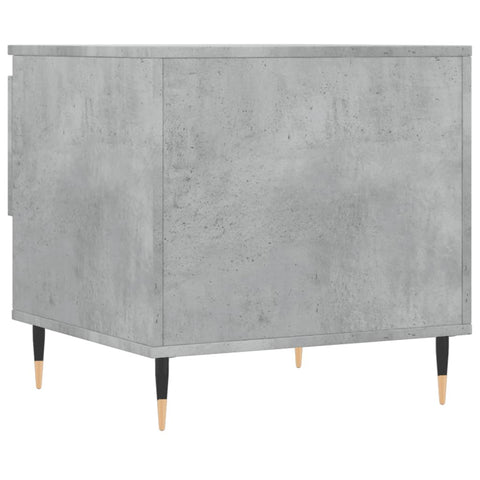 vidaXL Coffee Table Concrete Grey 50x46x50 cm Engineered Wood