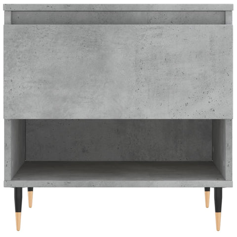 vidaXL Coffee Tables 2 pcs Concrete Grey 50x46x50 cm Engineered Wood