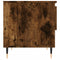 vidaXL Coffee Tables 2 pcs Smoked Oak 50x46x50 cm Engineered Wood