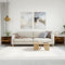 vidaXL Coffee Tables 2 pcs Smoked Oak 50x46x50 cm Engineered Wood