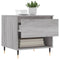 vidaXL Coffee Table Grey Sonoma 50x46x50 cm Engineered Wood