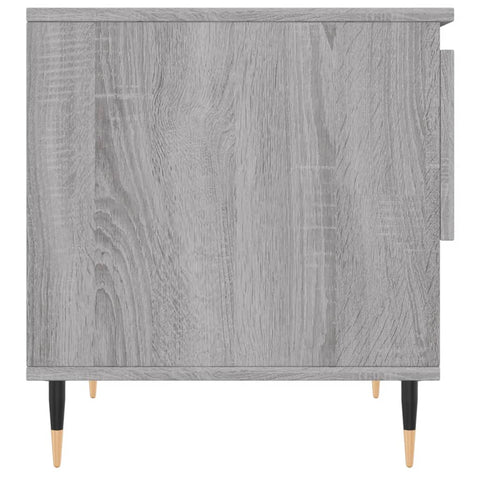 vidaXL Coffee Table Grey Sonoma 50x46x50 cm Engineered Wood