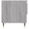 vidaXL Coffee Table Grey Sonoma 50x46x50 cm Engineered Wood