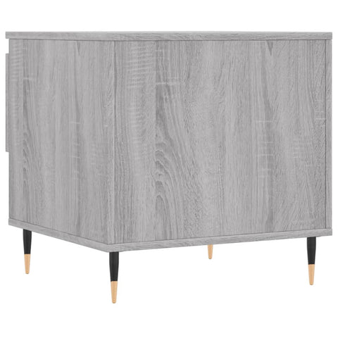vidaXL Coffee Table Grey Sonoma 50x46x50 cm Engineered Wood